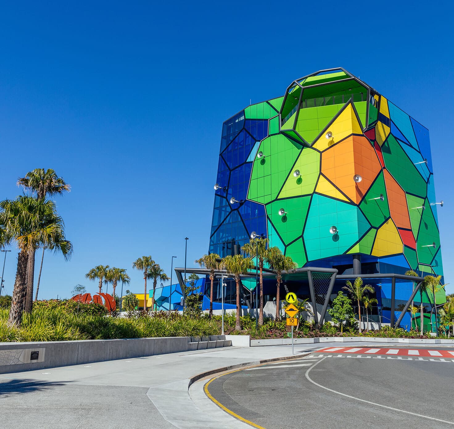 Outside view of HOTA Gallery.