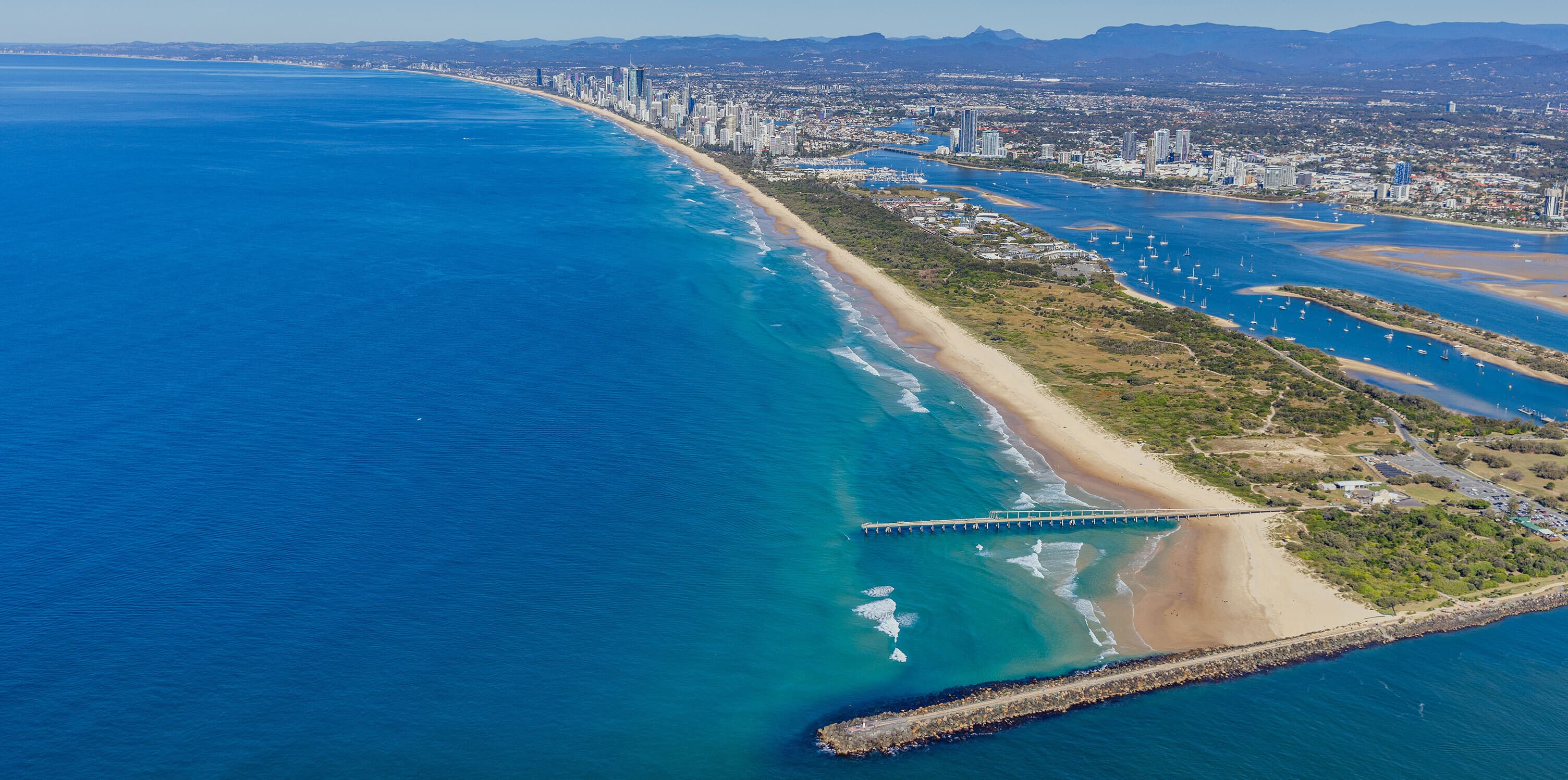 The Spit at Main Beach, Gold Coast.